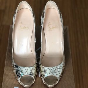 CHRISTIAN LOUBOUTIN Very Galaxy sz.37 Miroire Heel